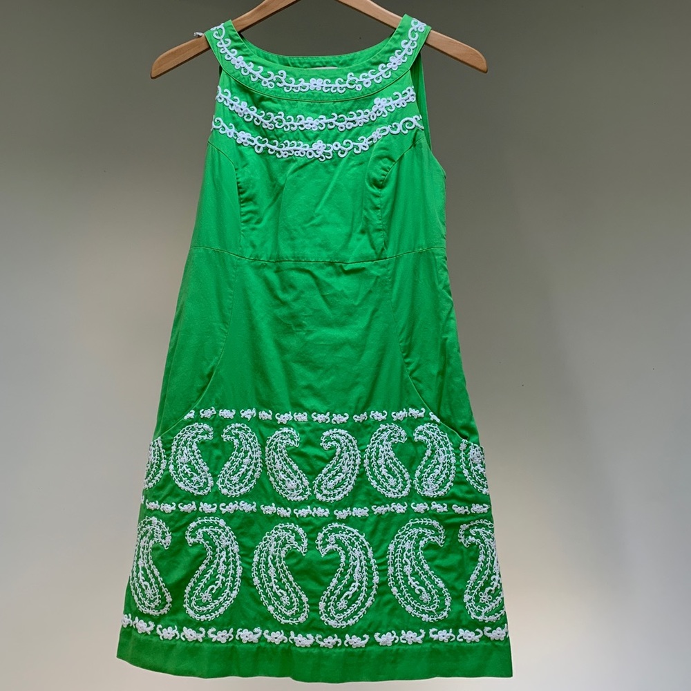 Lilly Pulitzer | Jacqueline Green Embroidered Shift